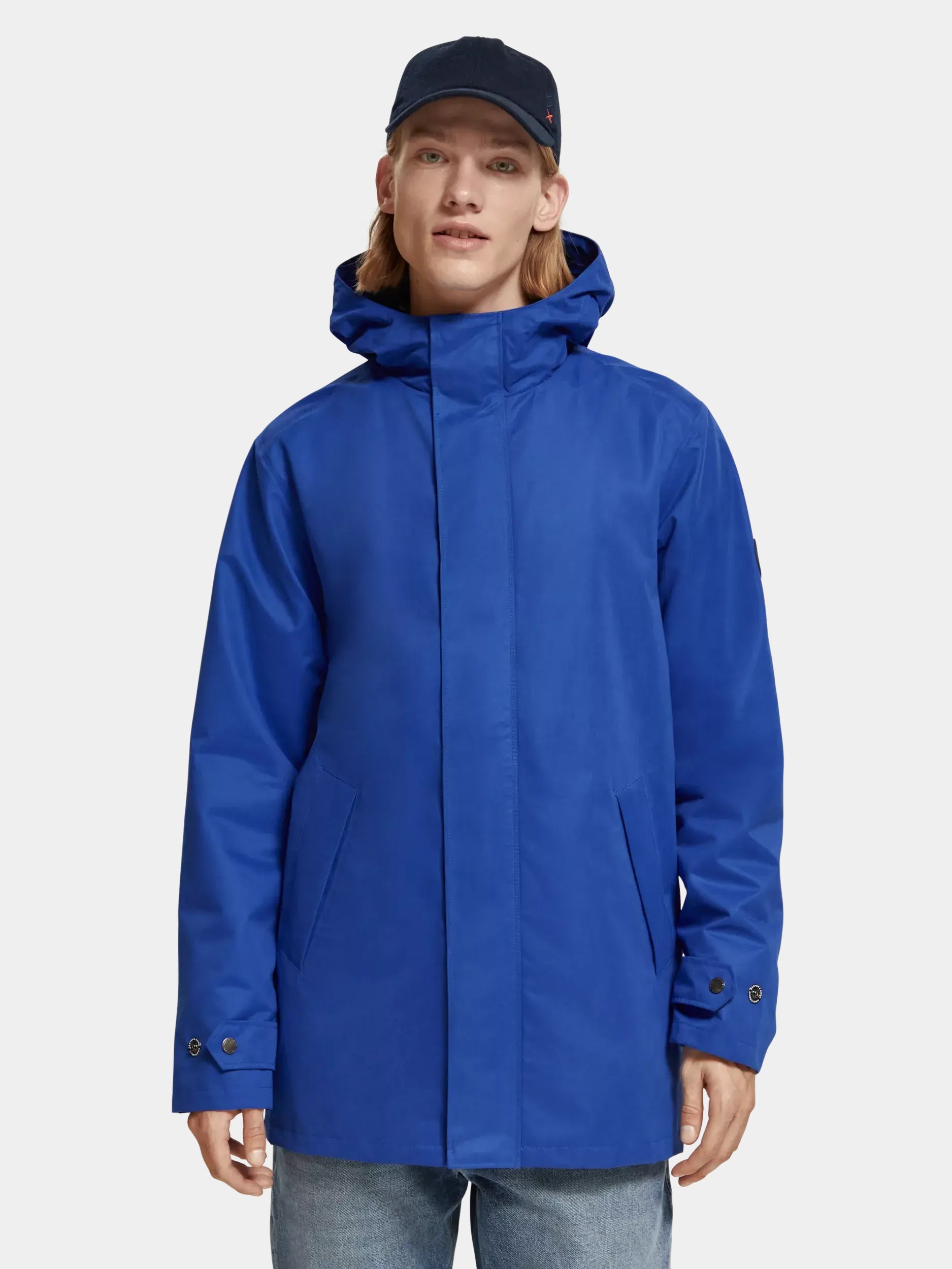 Technical raincoat Scotch Soda AU