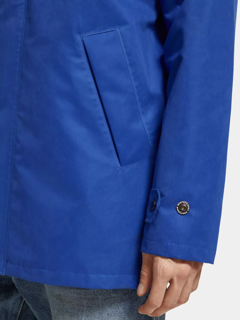 Technical raincoat - Scotch & Soda AU