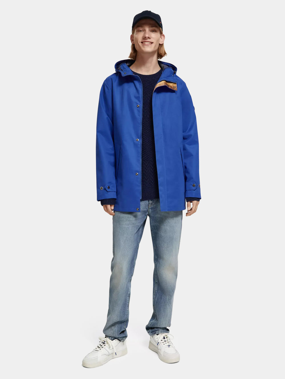 Technical raincoat - Scotch & Soda AU