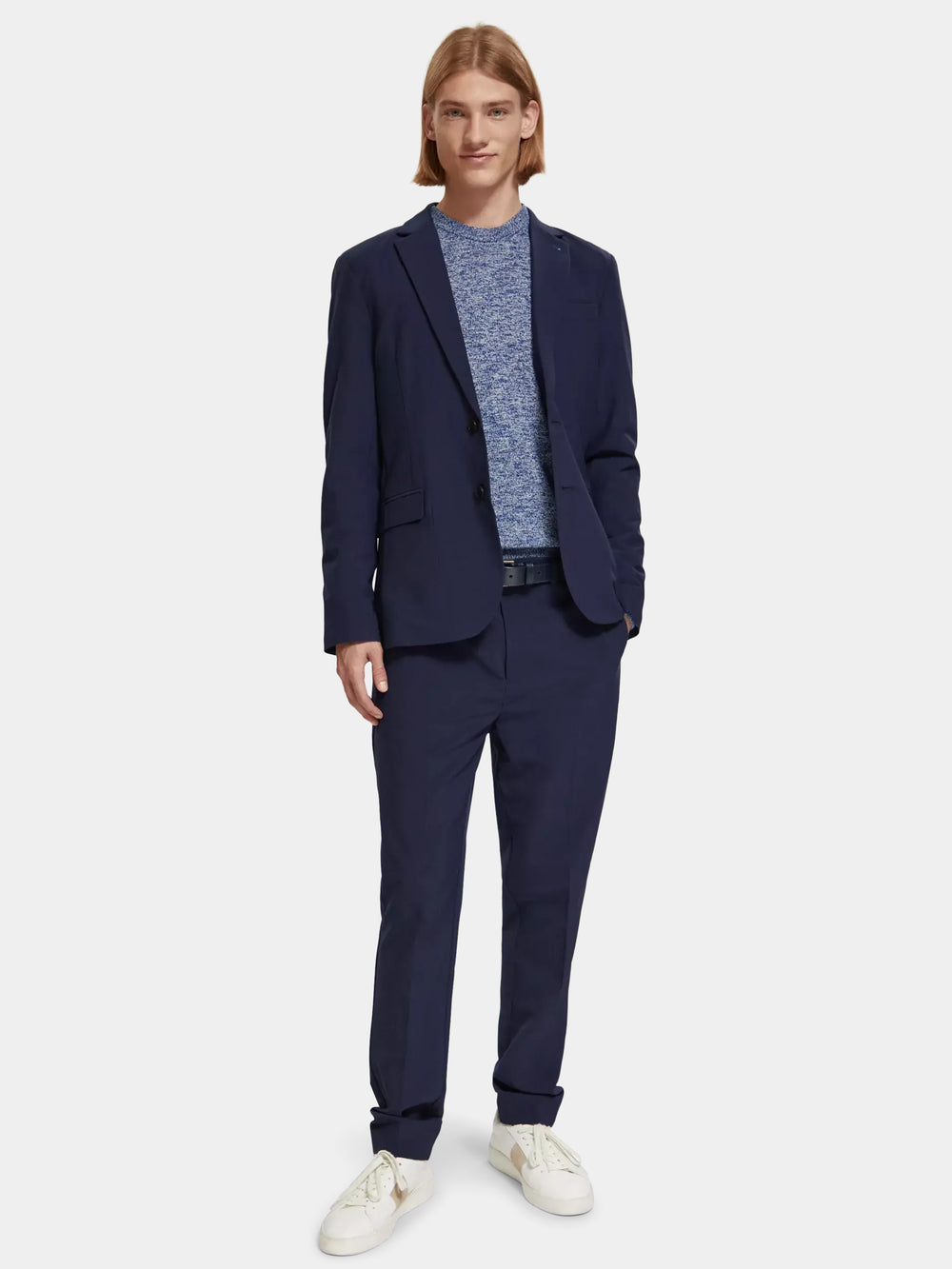 Wool-blend seersucker blazer - Scotch & Soda AU