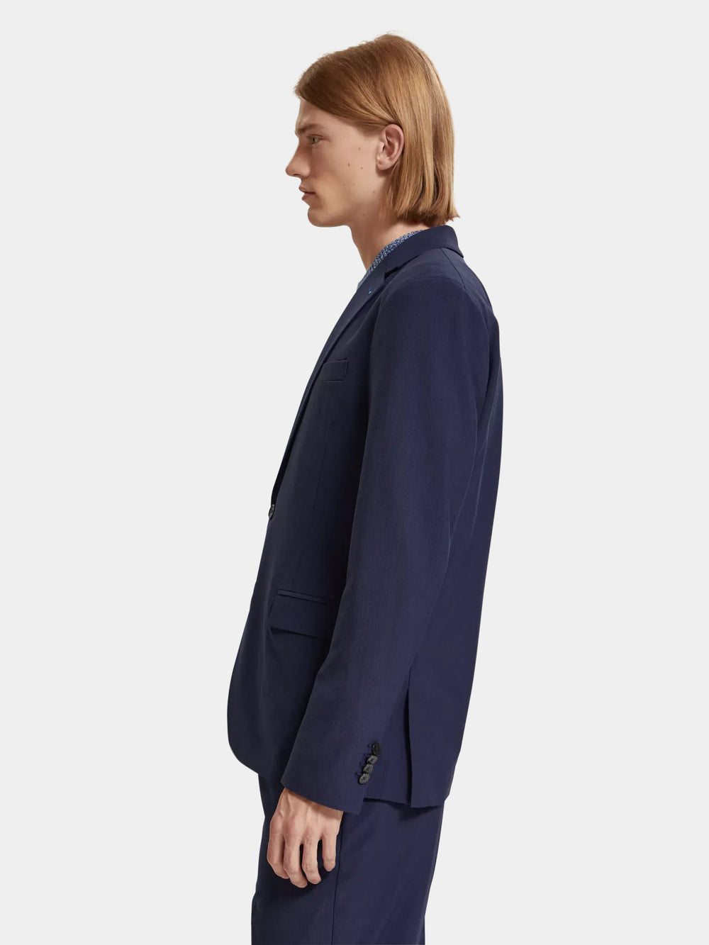 Wool-blend seersucker blazer - Scotch & Soda AU