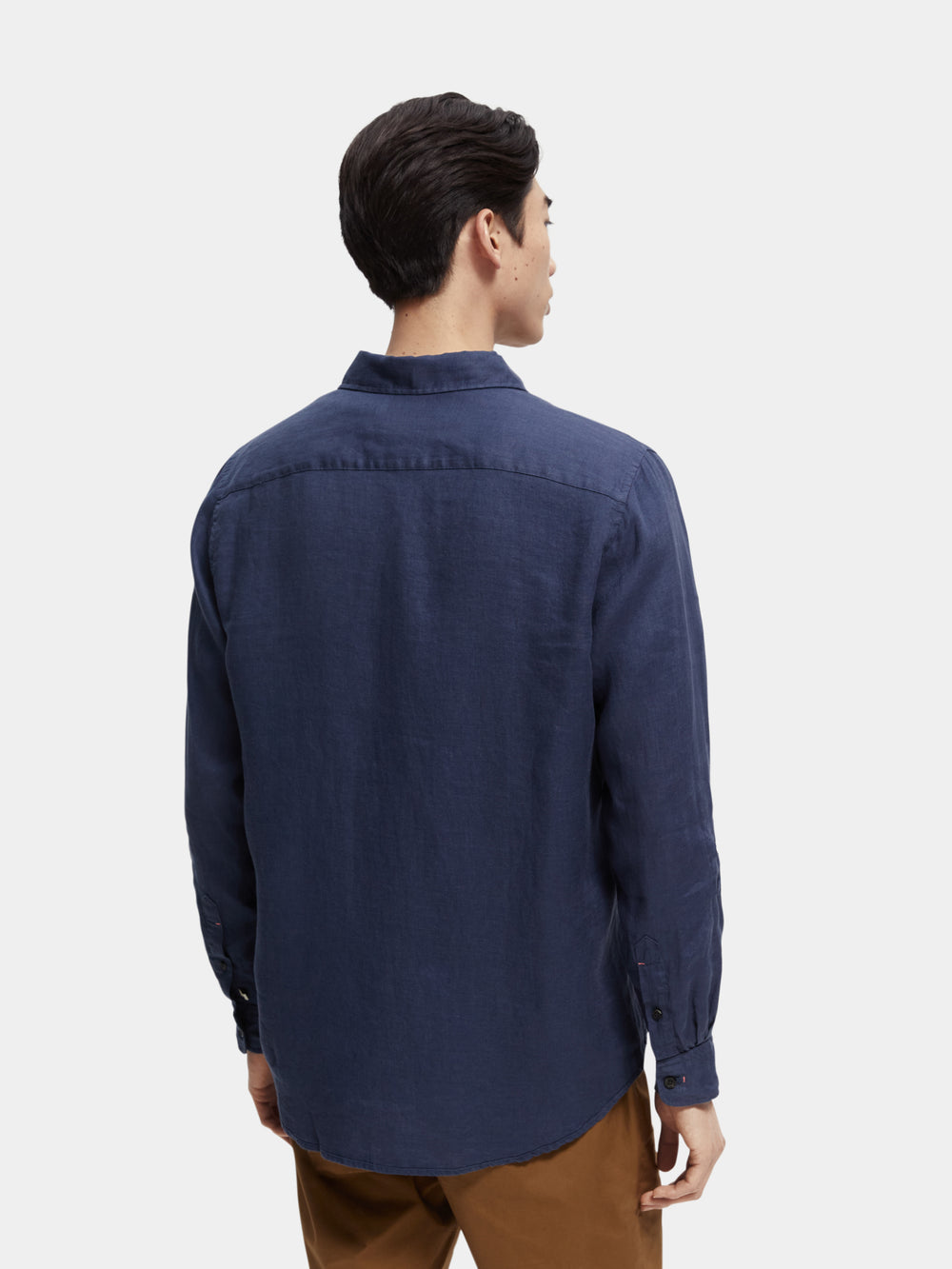 Regular-fit linen shirt