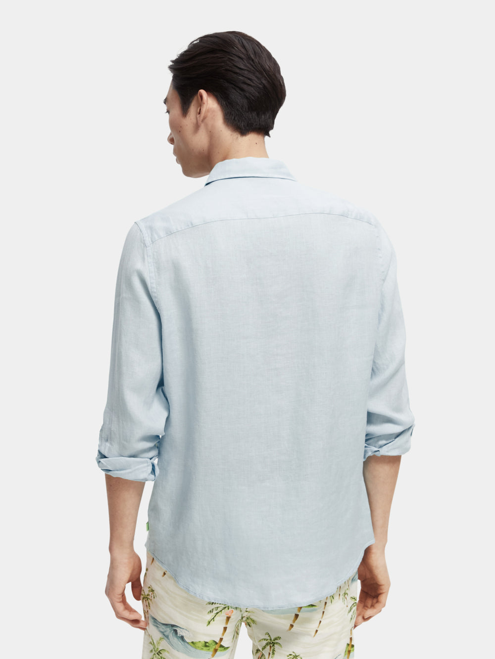 Regular-fit linen shirt