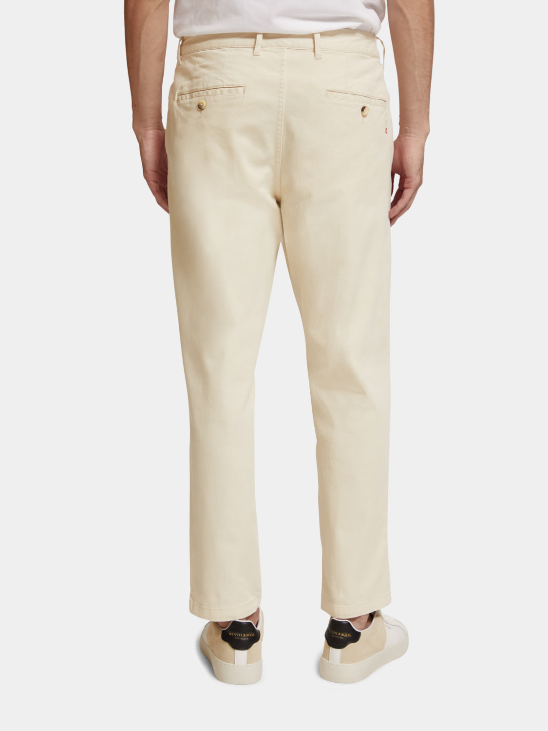 Drift garment-dyed stretch twill chino – Scotch & Soda AU