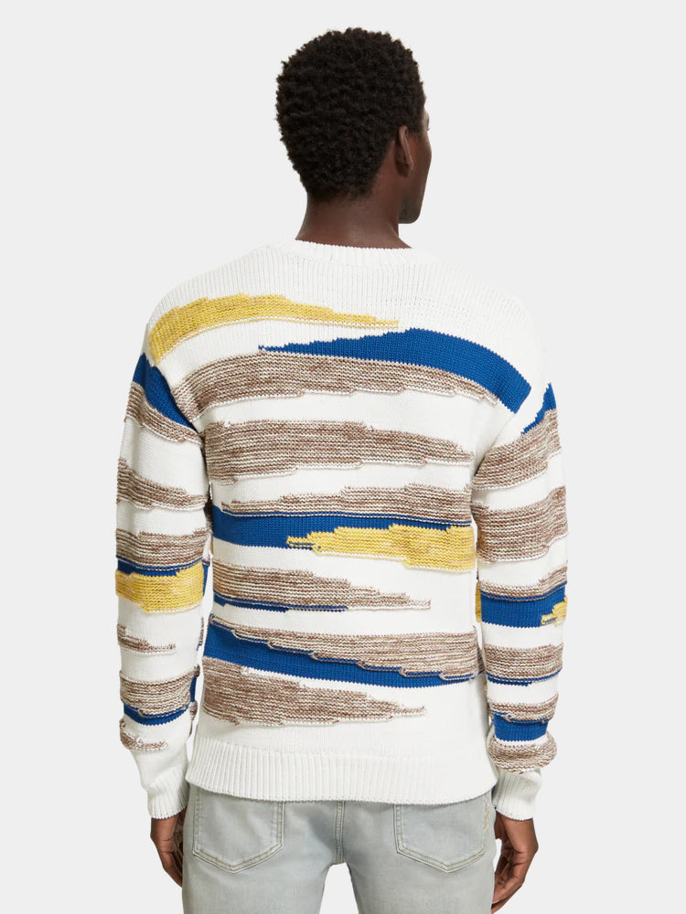 Landscape crewneck pullover - Scotch & Soda AU