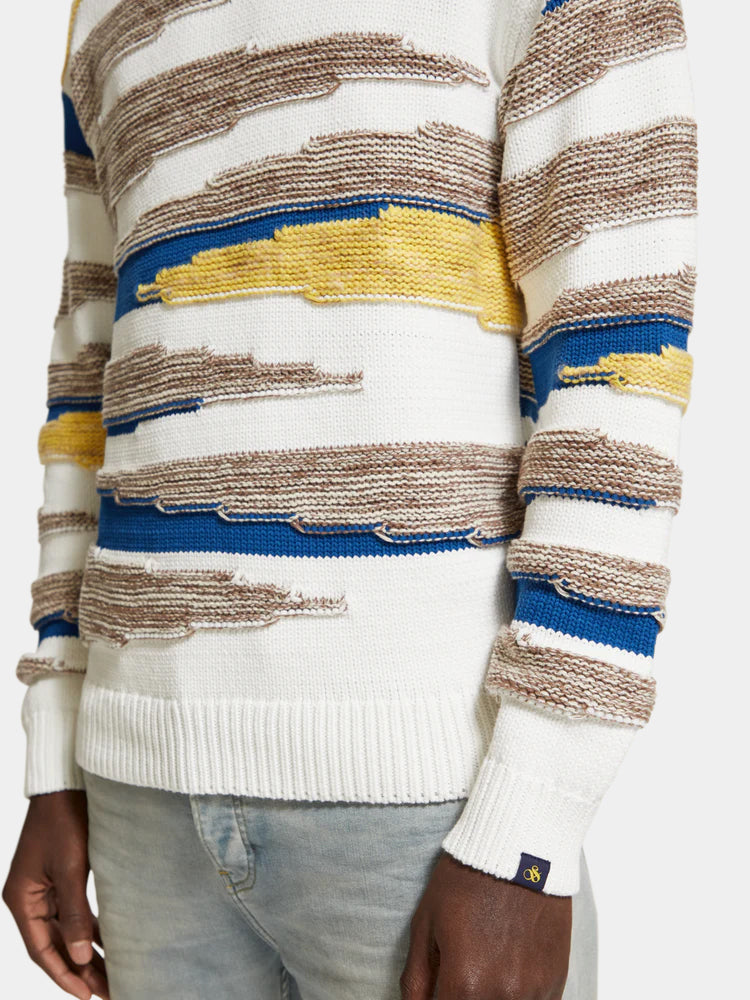 Landscape crewneck pullover - Scotch & Soda AU