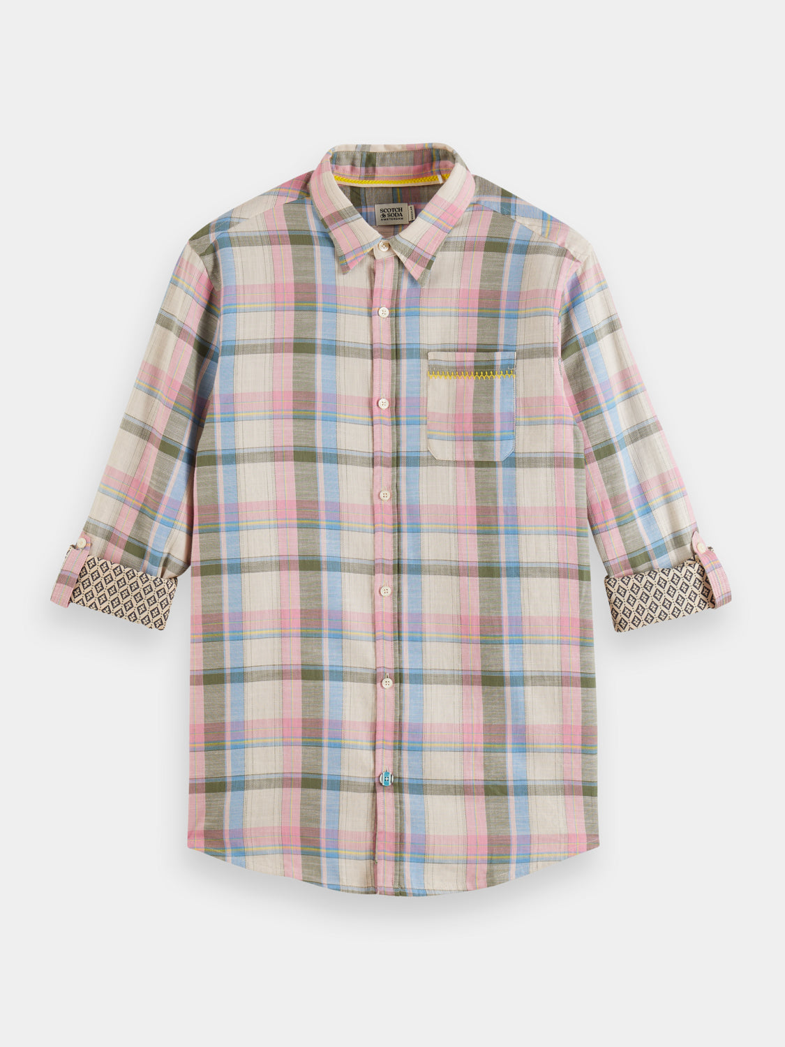 Yarn-dyed check shirt - Scotch & Soda AU
