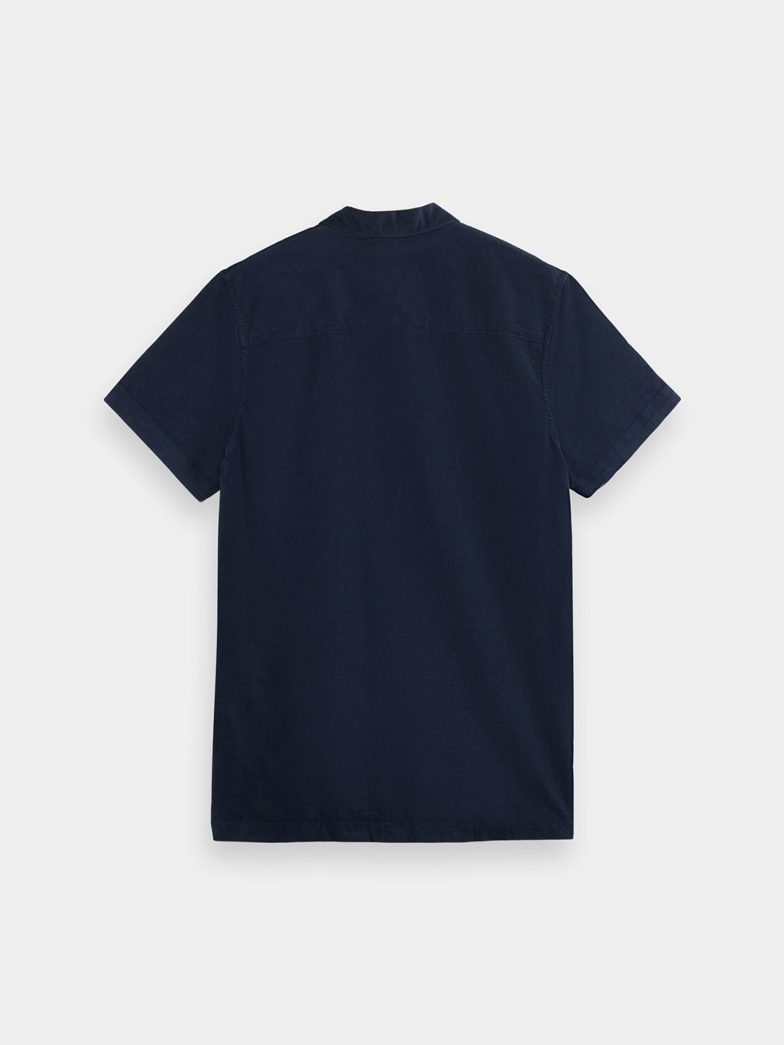 Short sleeved corduroy shirt