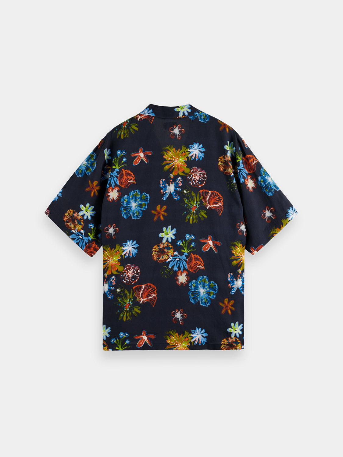 Printed short sleeved shirt