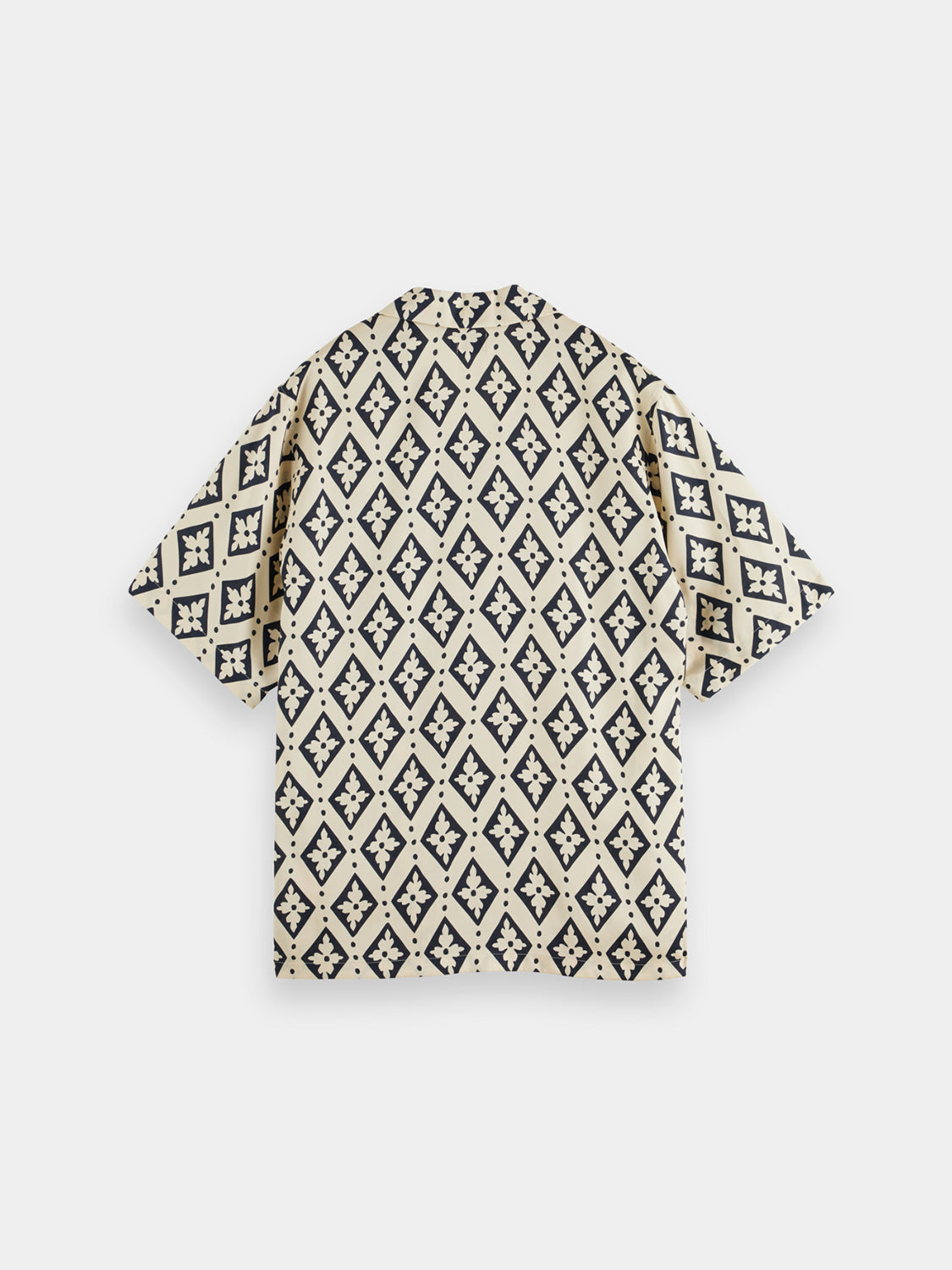 Printed short sleeved shirt