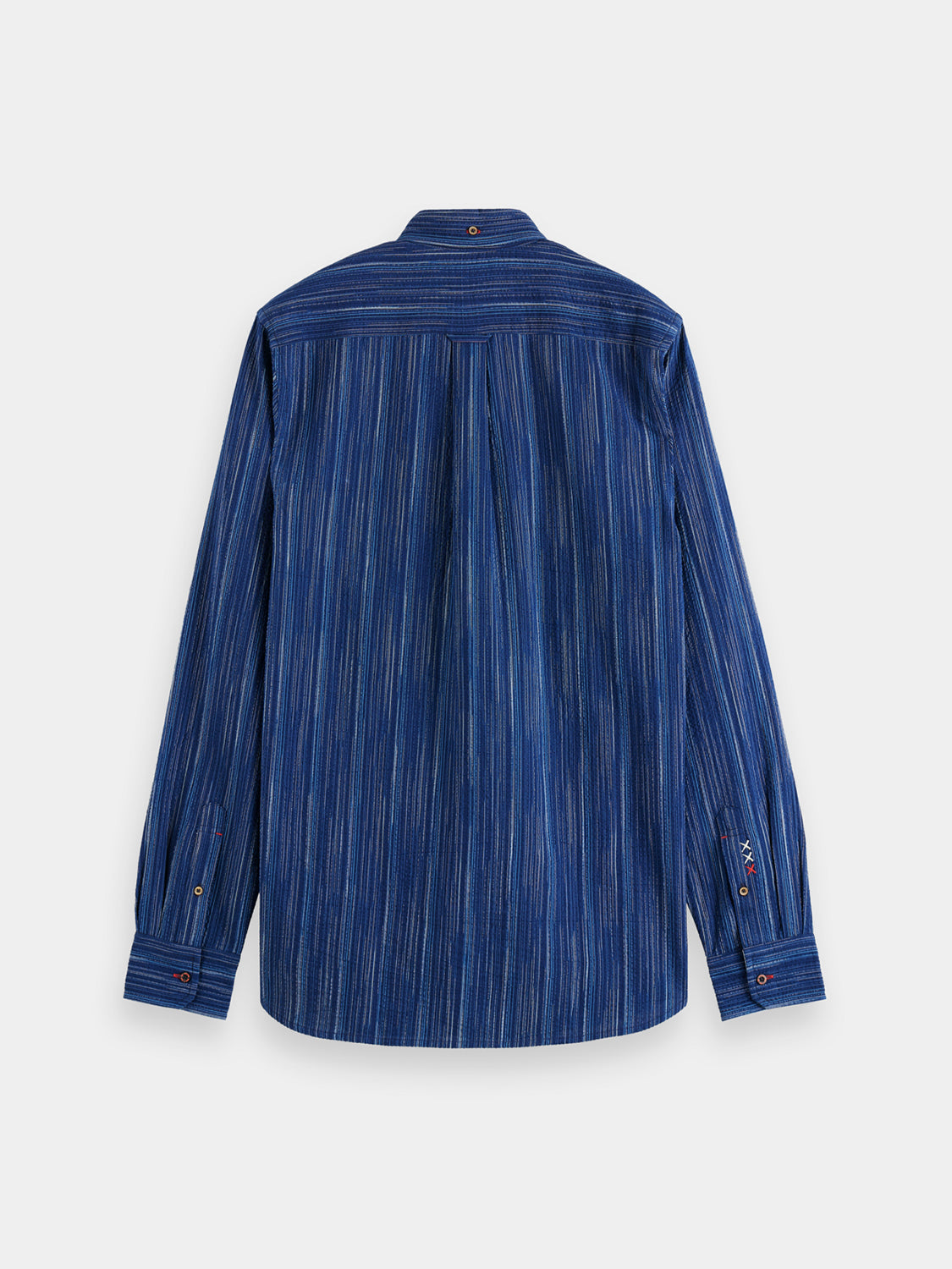 Striped indigo shirt