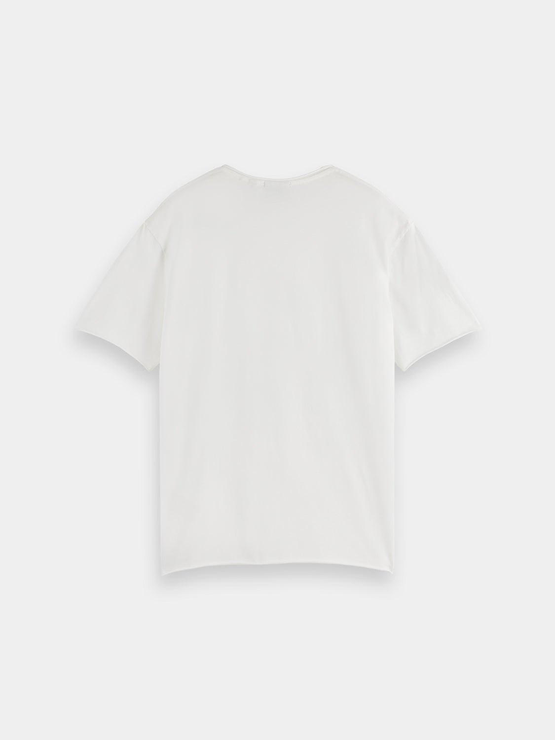 Raw edge t-shirt