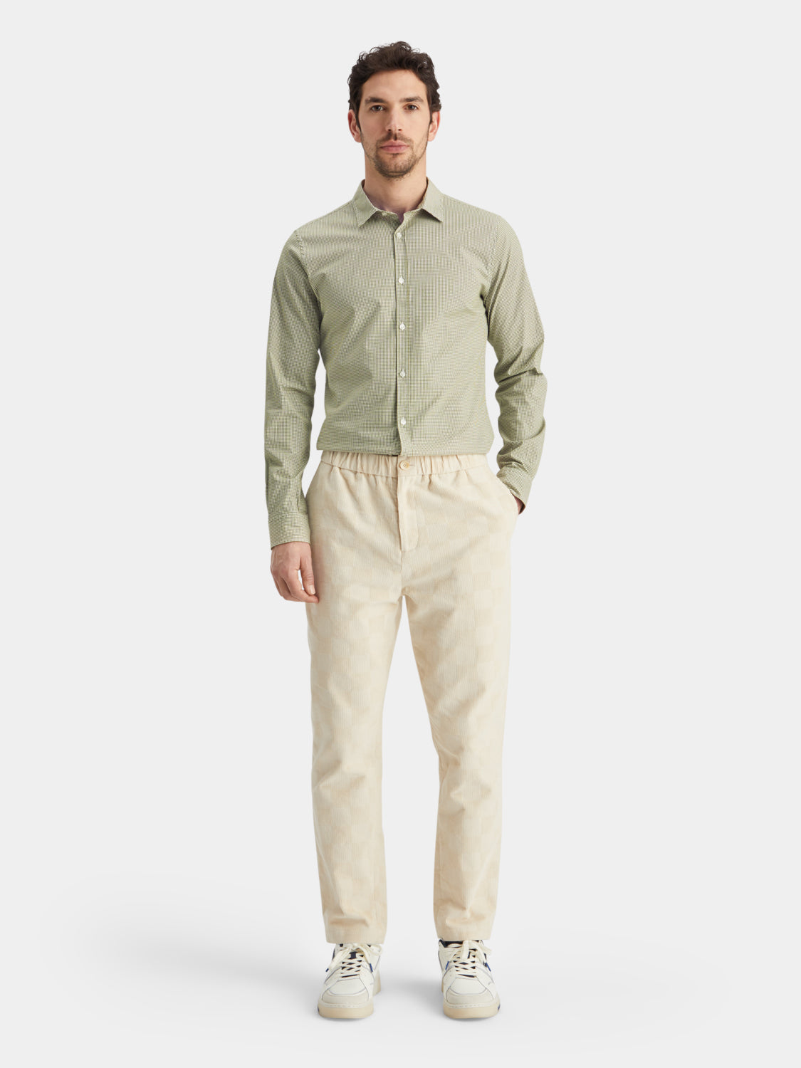 Poplin check shirt - Scotch & Soda AU