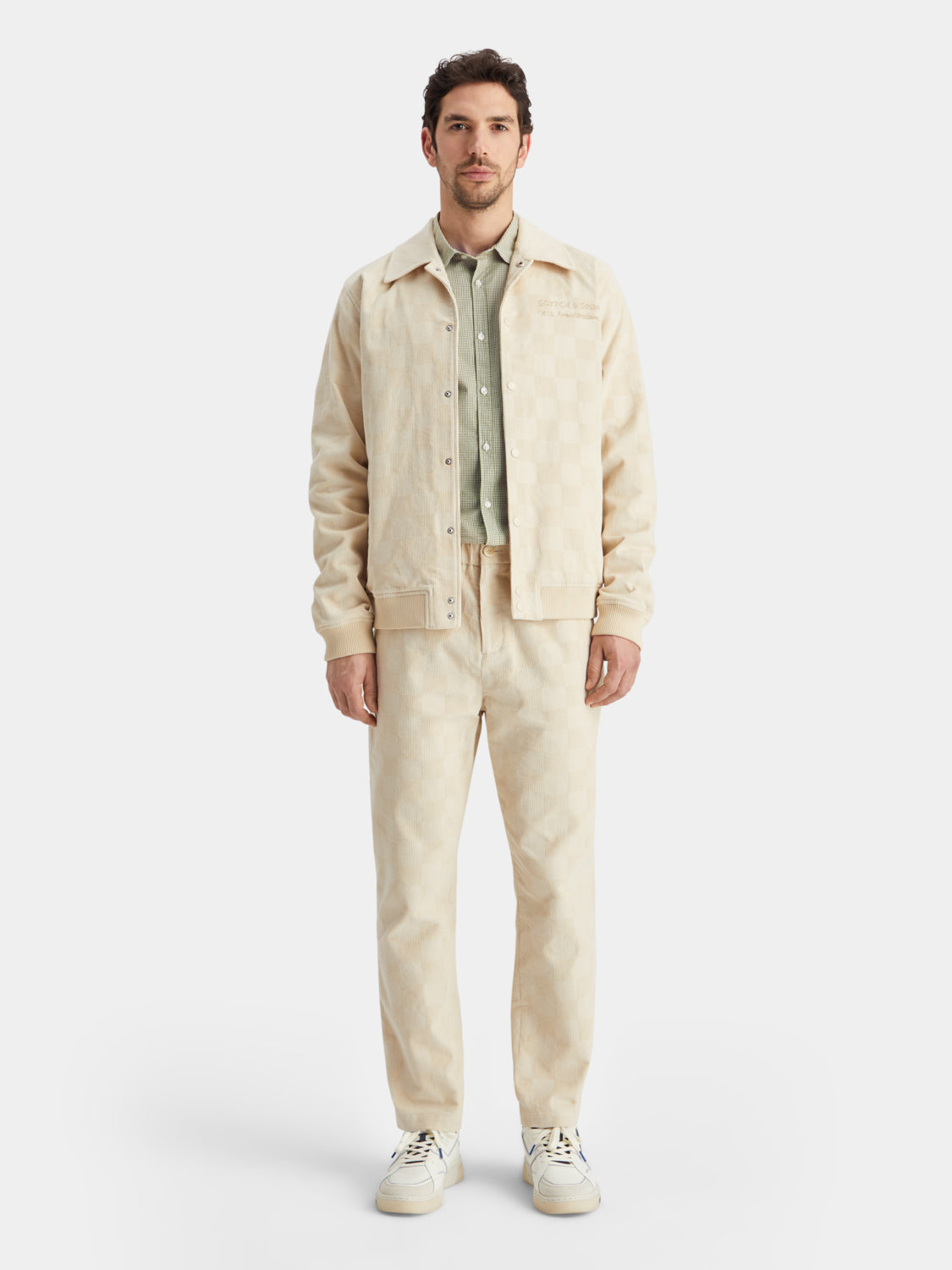 Poplin check shirt - Scotch & Soda AU