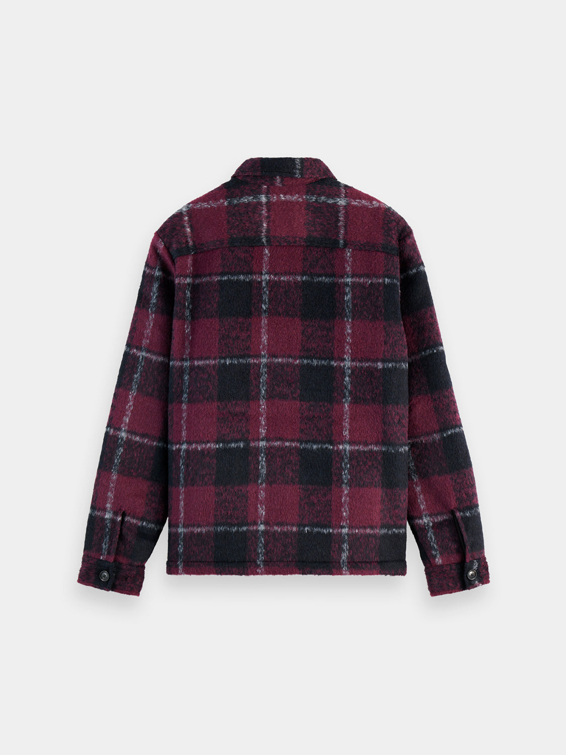 Padded flannel overshirt - Scotch & Soda AU