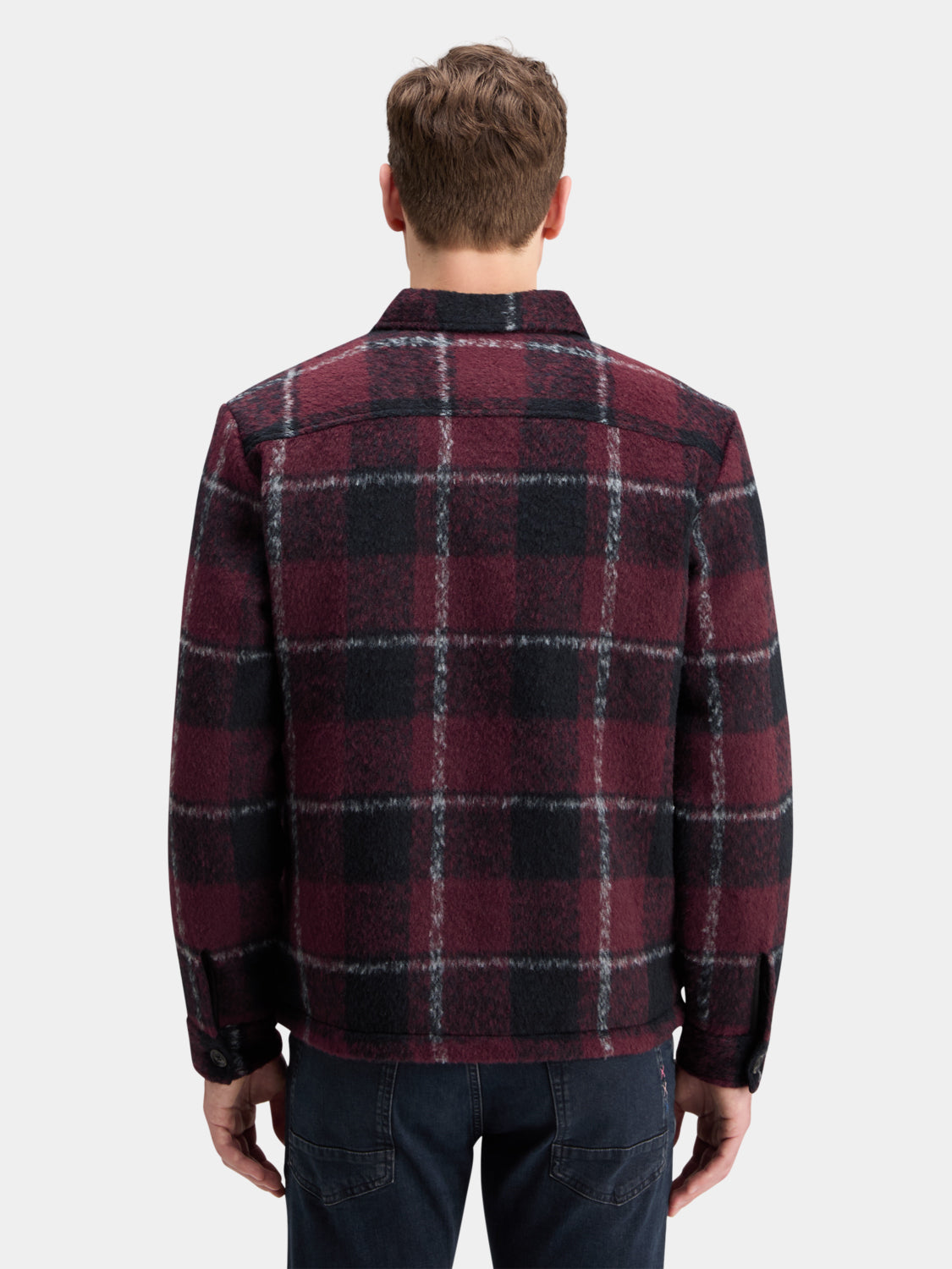 Padded flannel overshirt - Scotch & Soda AU