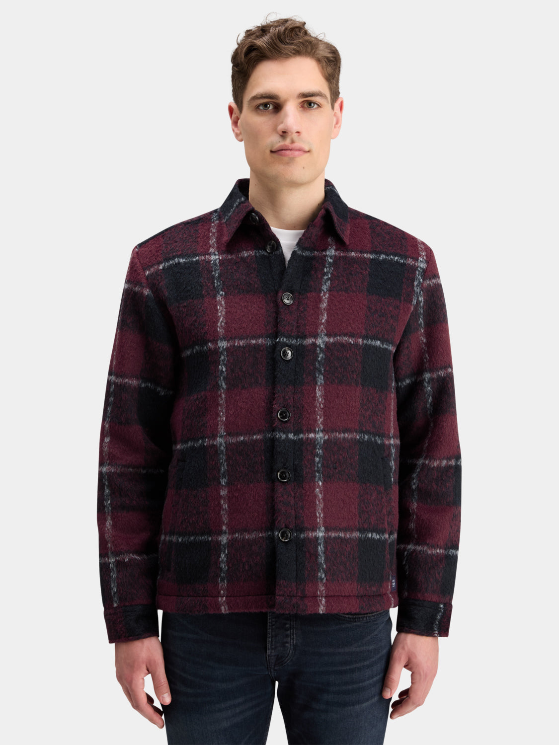 Padded flannel overshirt - Scotch & Soda AU