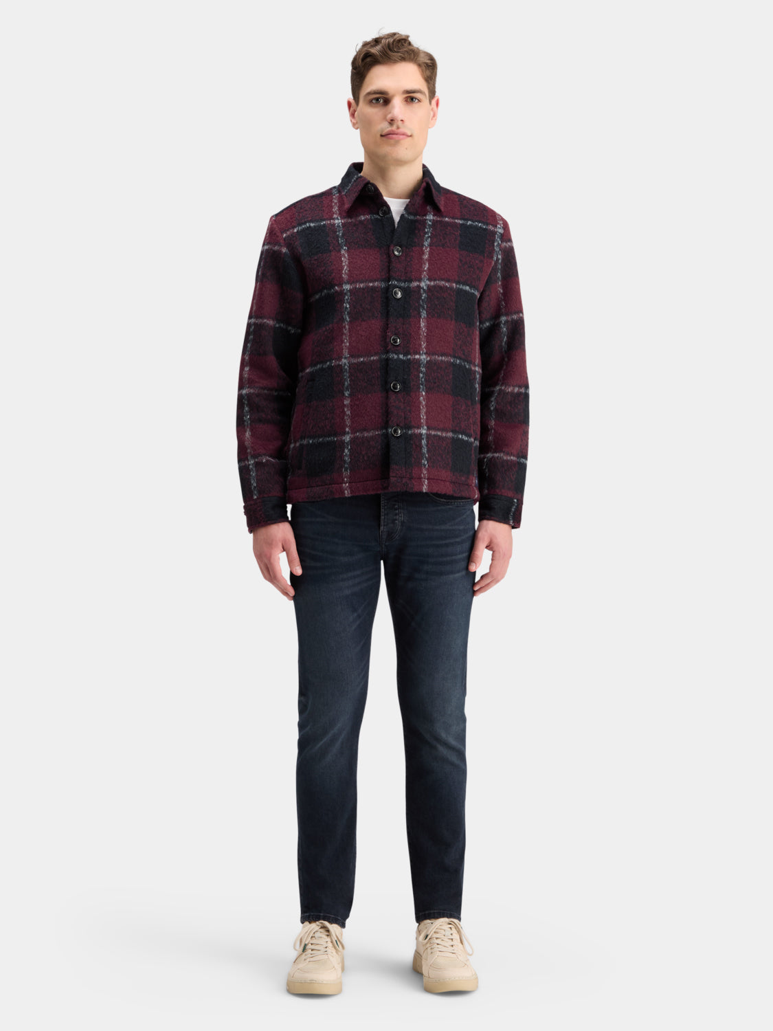 Padded flannel overshirt - Scotch & Soda AU