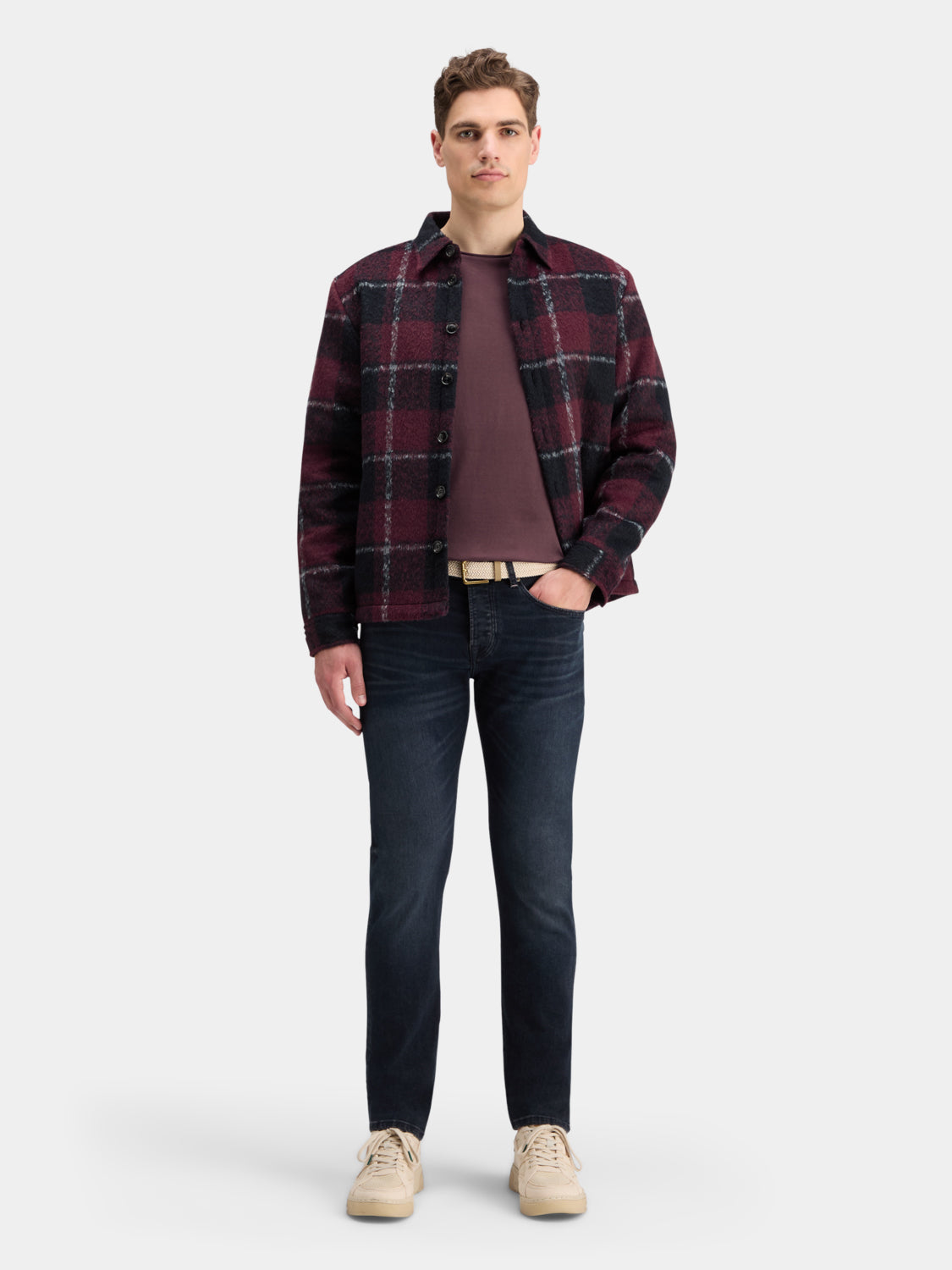 Padded flannel overshirt - Scotch & Soda AU