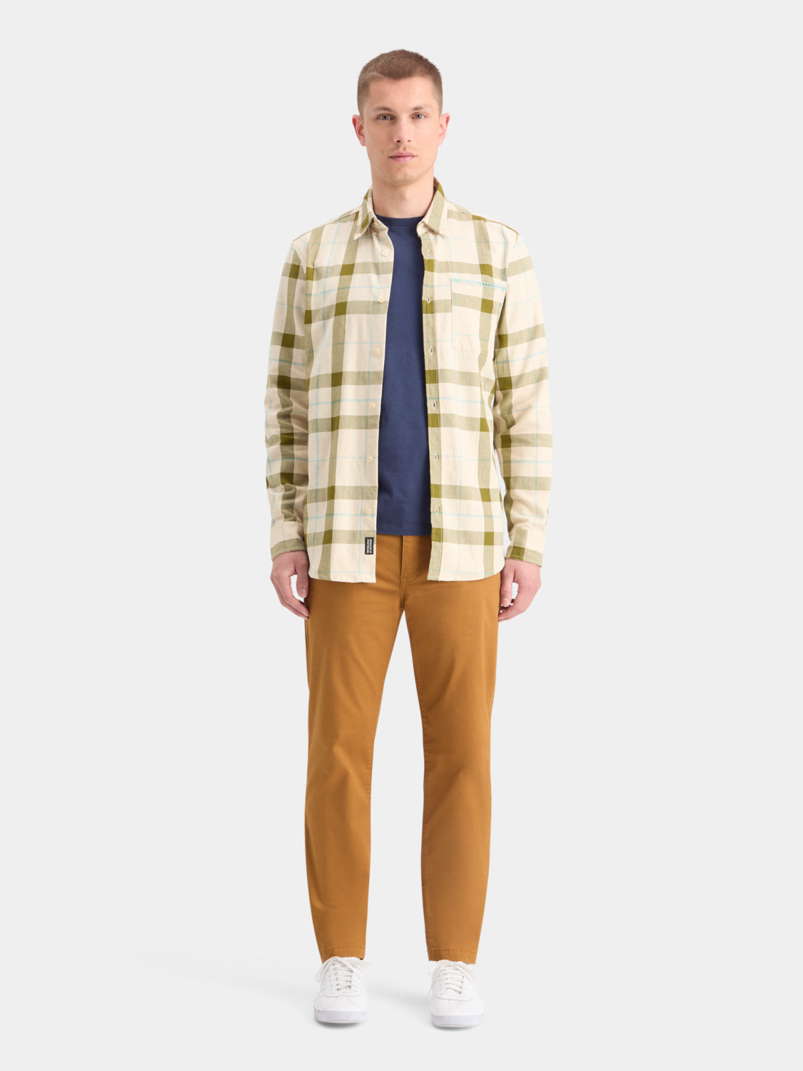 Herringbone check shirt - Scotch & Soda AU