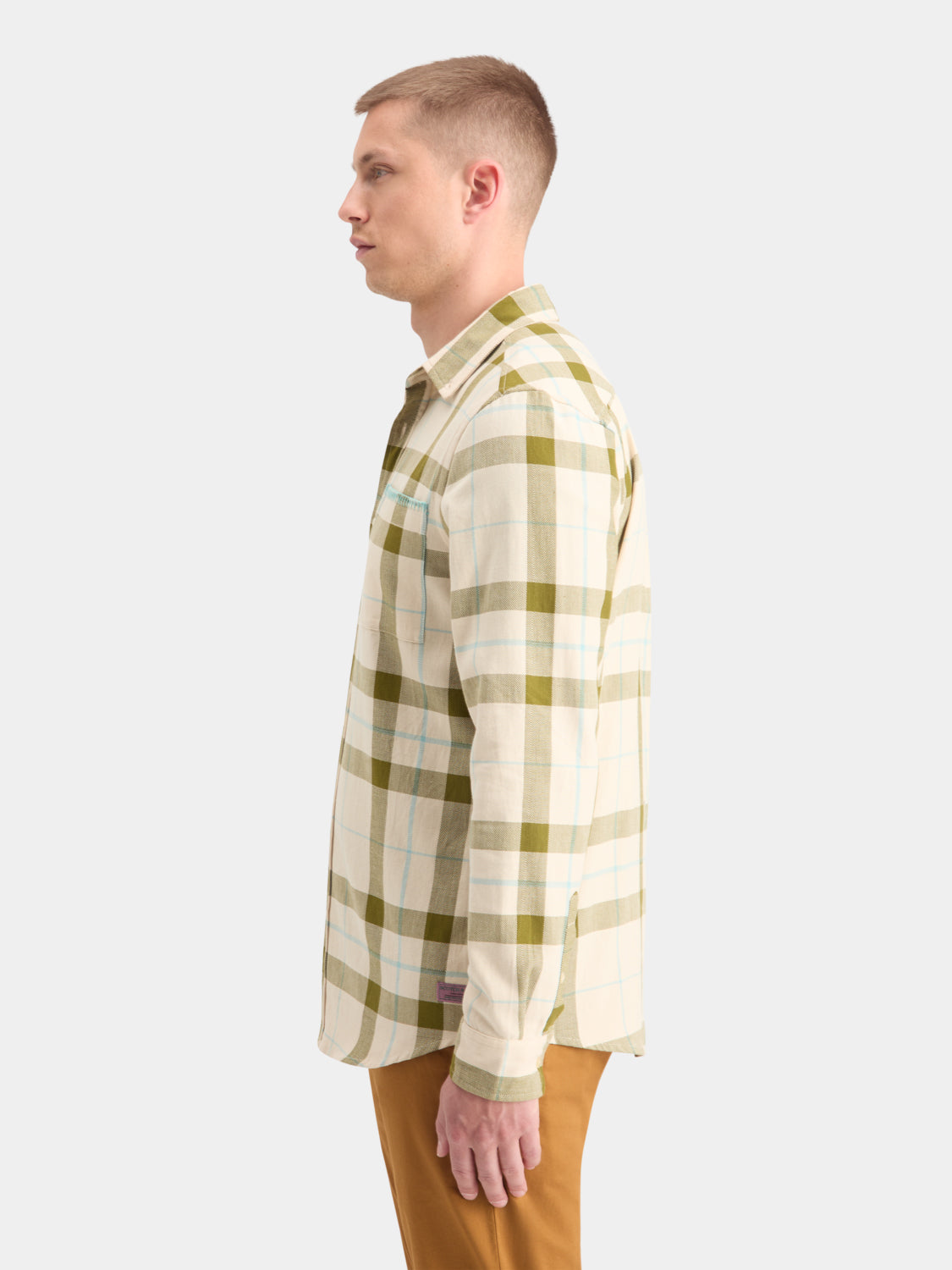 Herringbone check shirt - Scotch & Soda AU