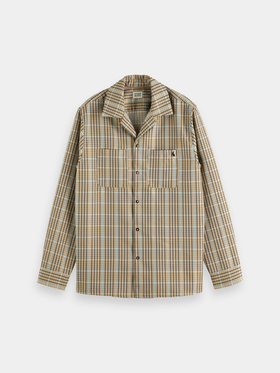 Viscose check shirt - Scotch & Soda AU