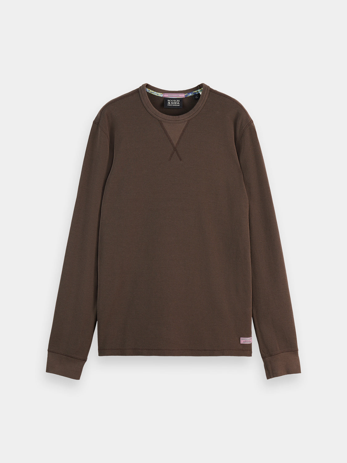 Waffle long sleeved t-shirt - Scotch & Soda AU