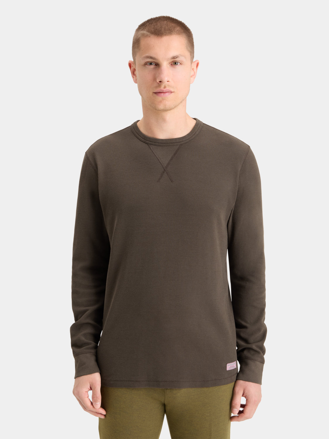 Waffle long sleeved t-shirt - Scotch & Soda AU