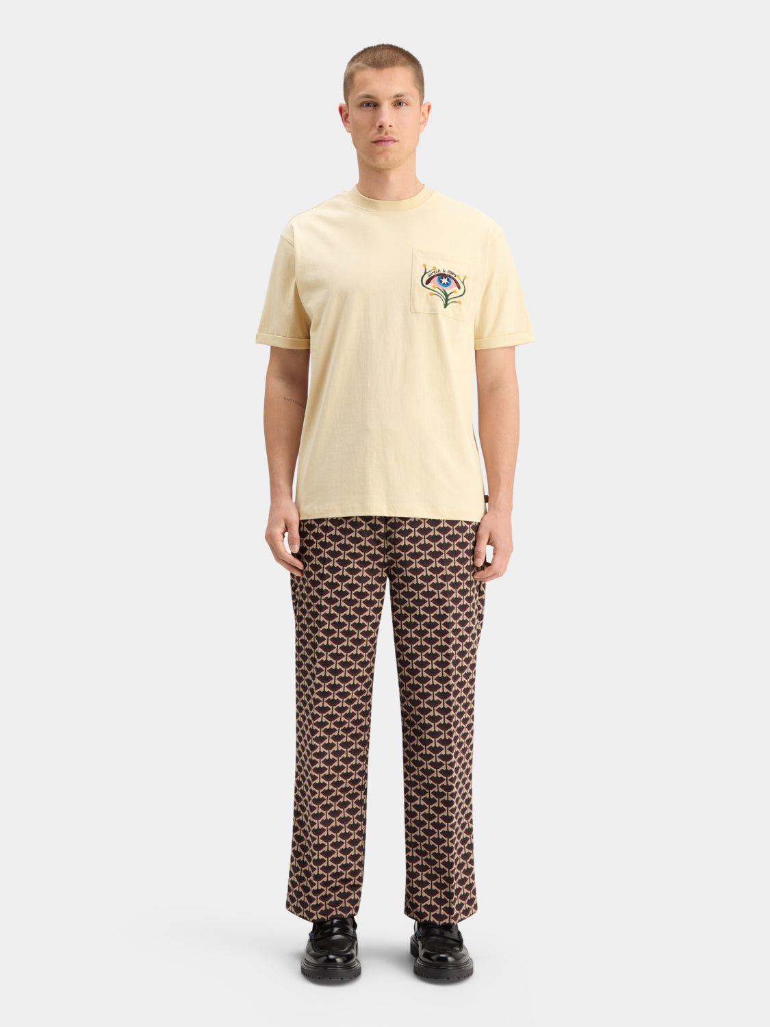 Embroidered pocket t-shirt - Scotch & Soda AU