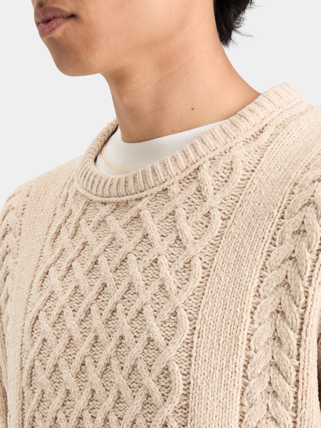 Chenille cable knit pullover - Scotch & Soda AU