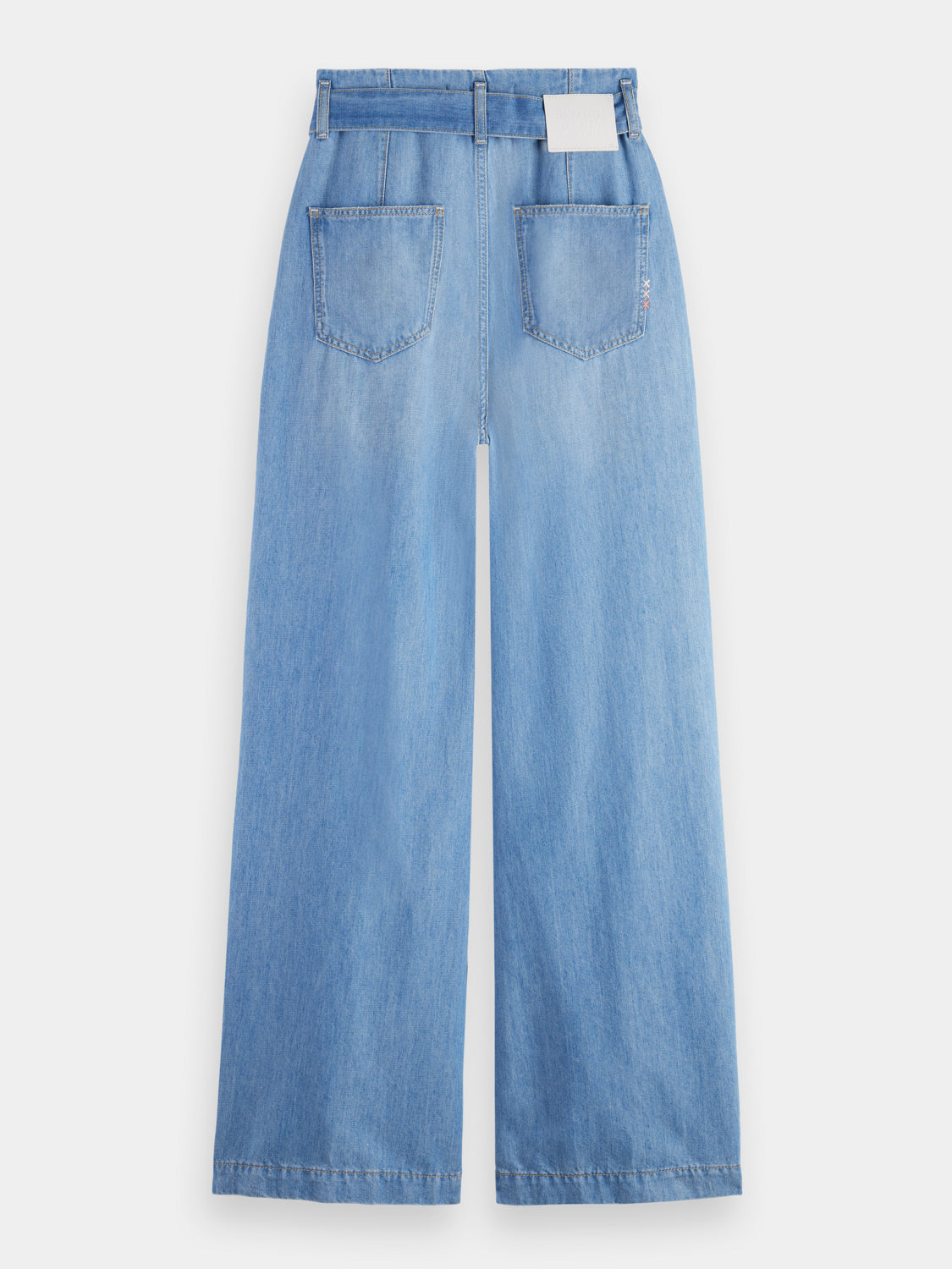 Daze paper bag wide-leg pants - Scotch & Soda AU