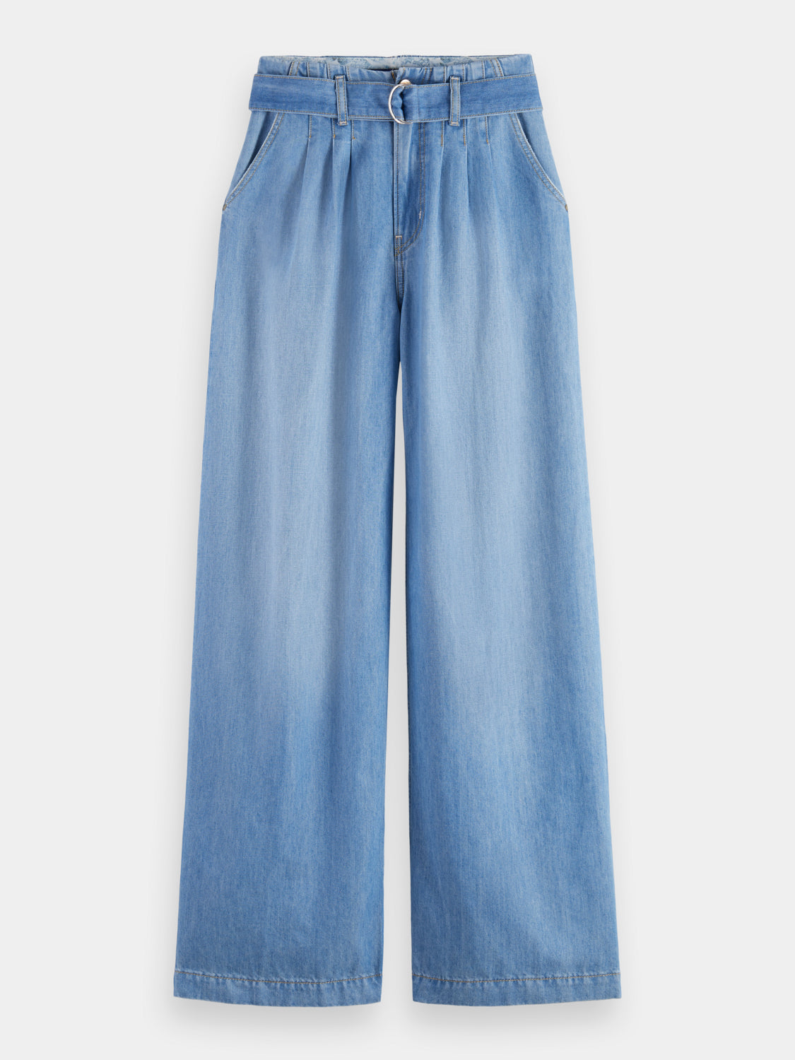 Daze paper bag wide-leg pants - Scotch & Soda AU