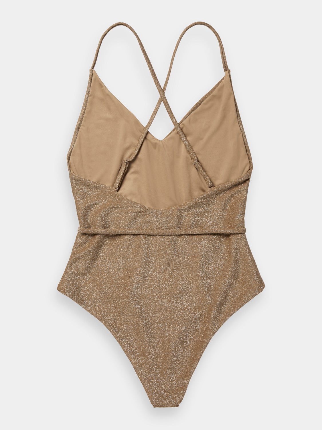 Metallic swimsuit with tie - Scotch & Soda AU