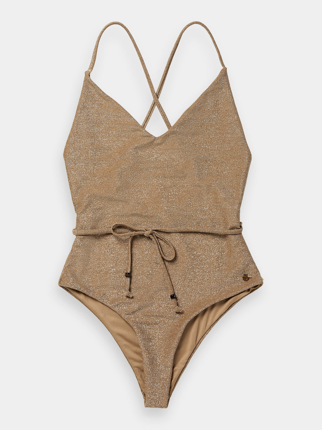 Metallic swimsuit with tie - Scotch & Soda AU