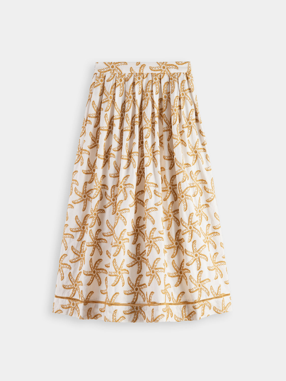 Embroidered midi skirt - Scotch & Soda AU
