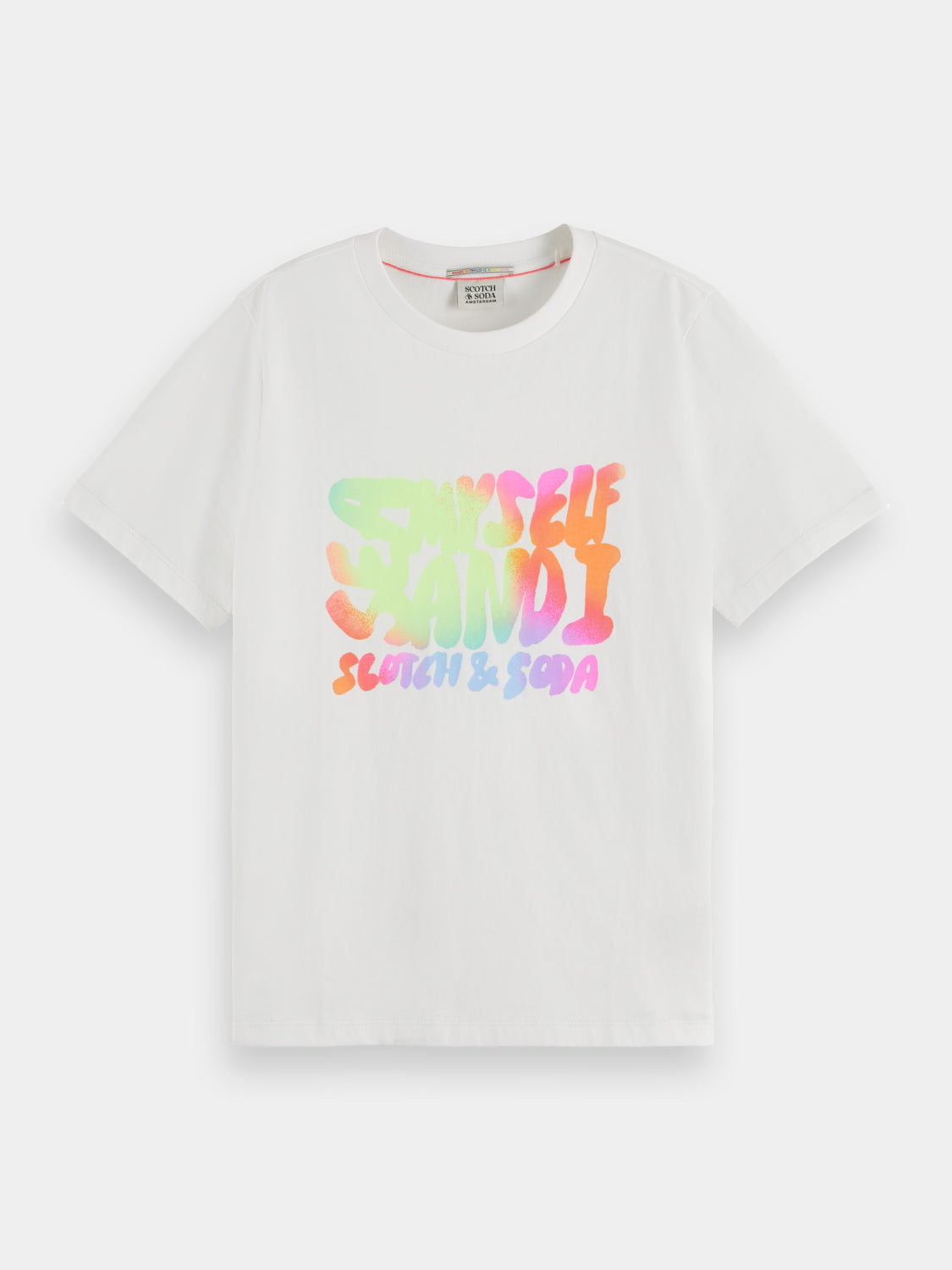 Regular-fit front artwork t-shirt - Scotch & Soda AU