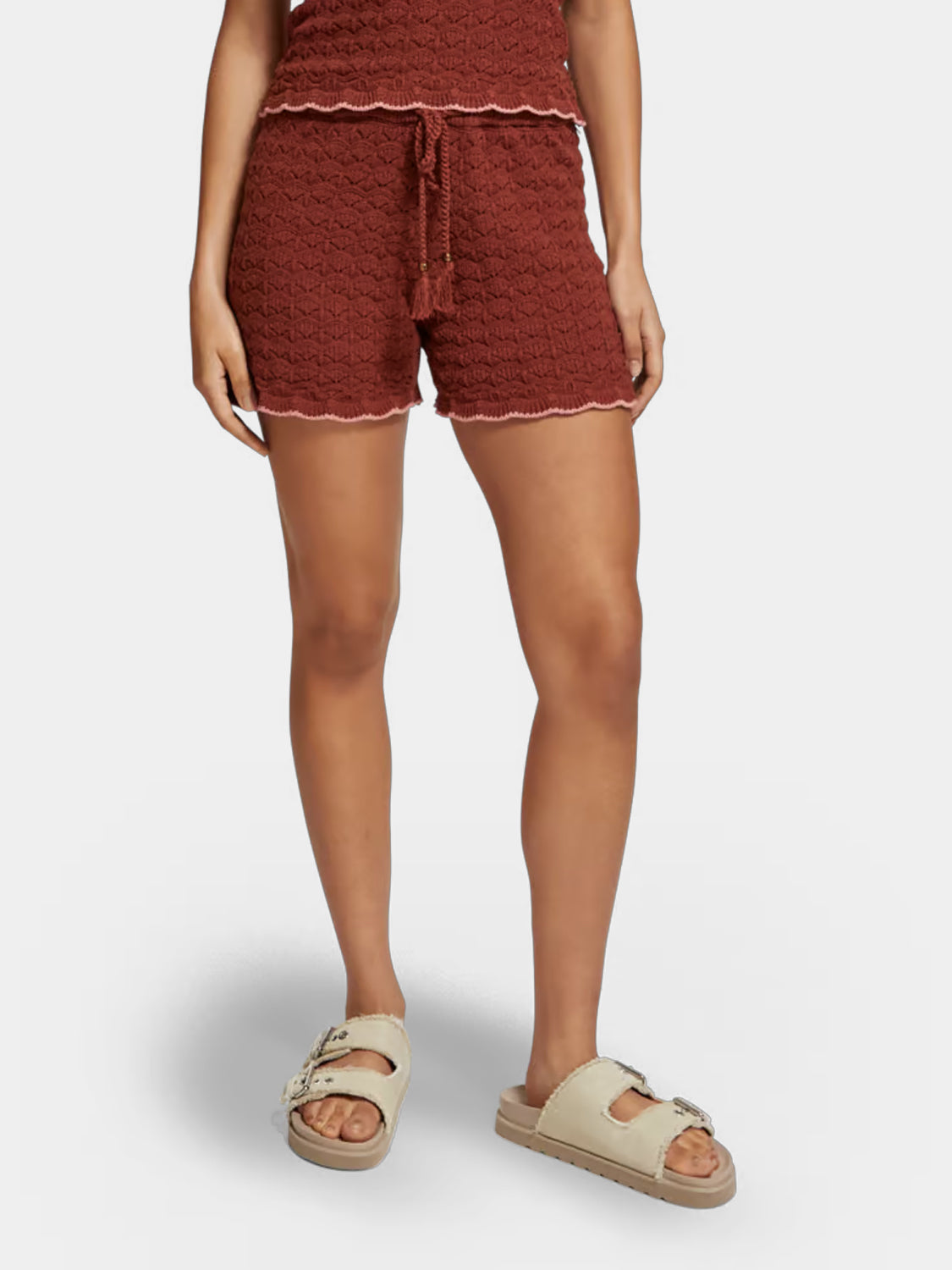 Pointelle knit shorts - Scotch & Soda AU