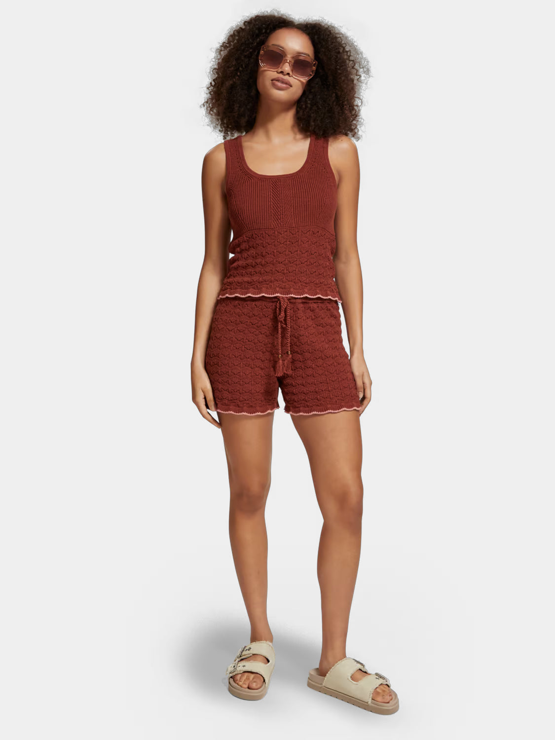 Pointelle knit shorts - Scotch & Soda AU