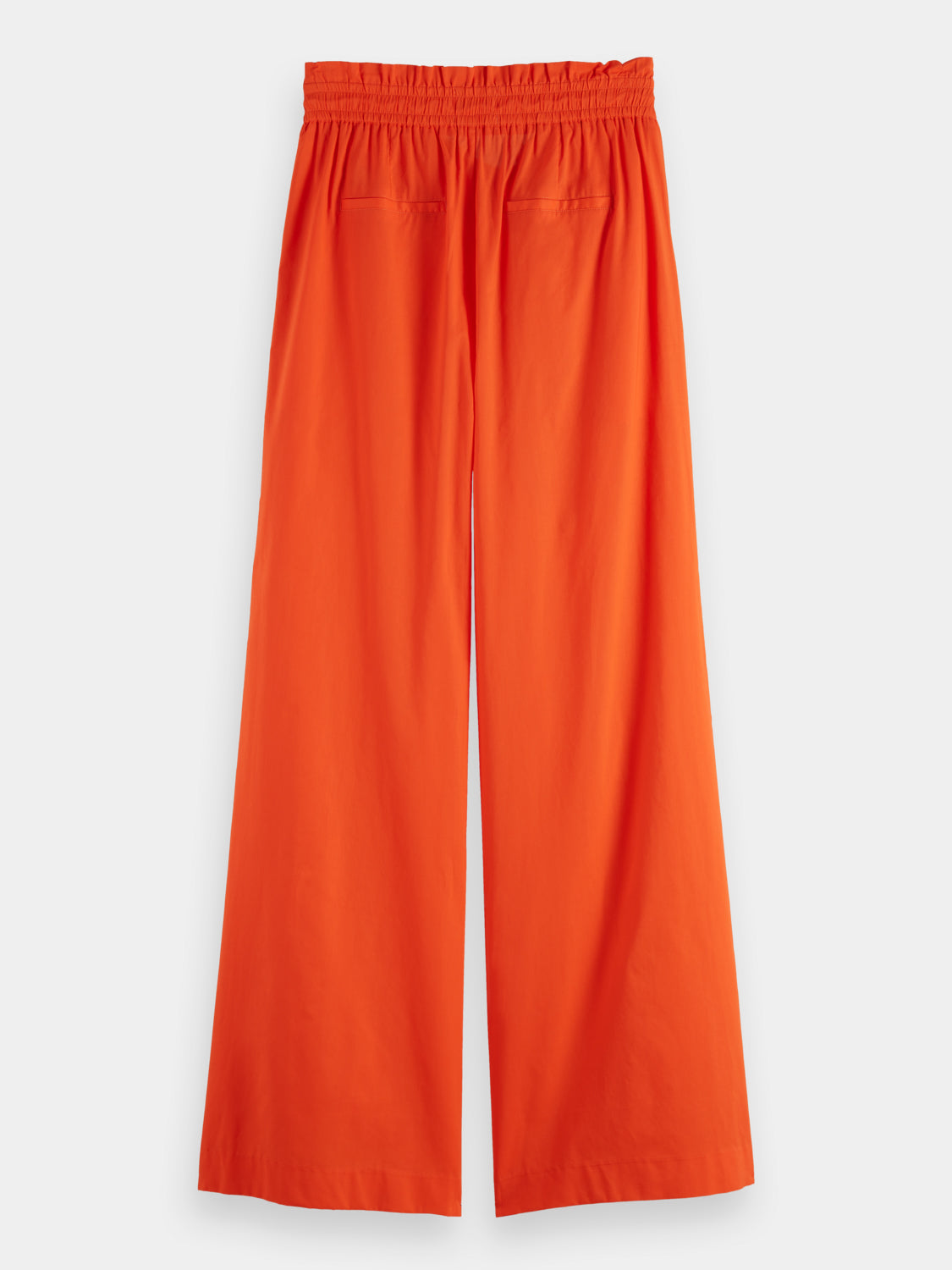 High-rise cotton voile pants - Scotch & Soda AU