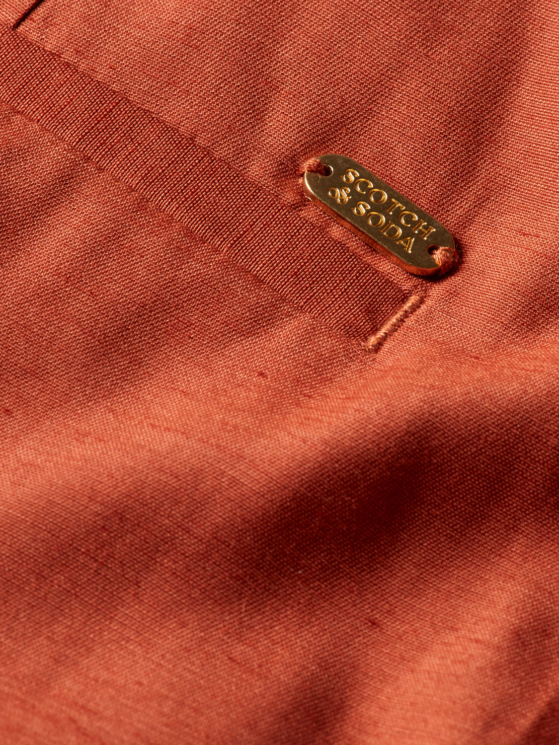 Daisy high-rise paper bag pants - Scotch & Soda AU
