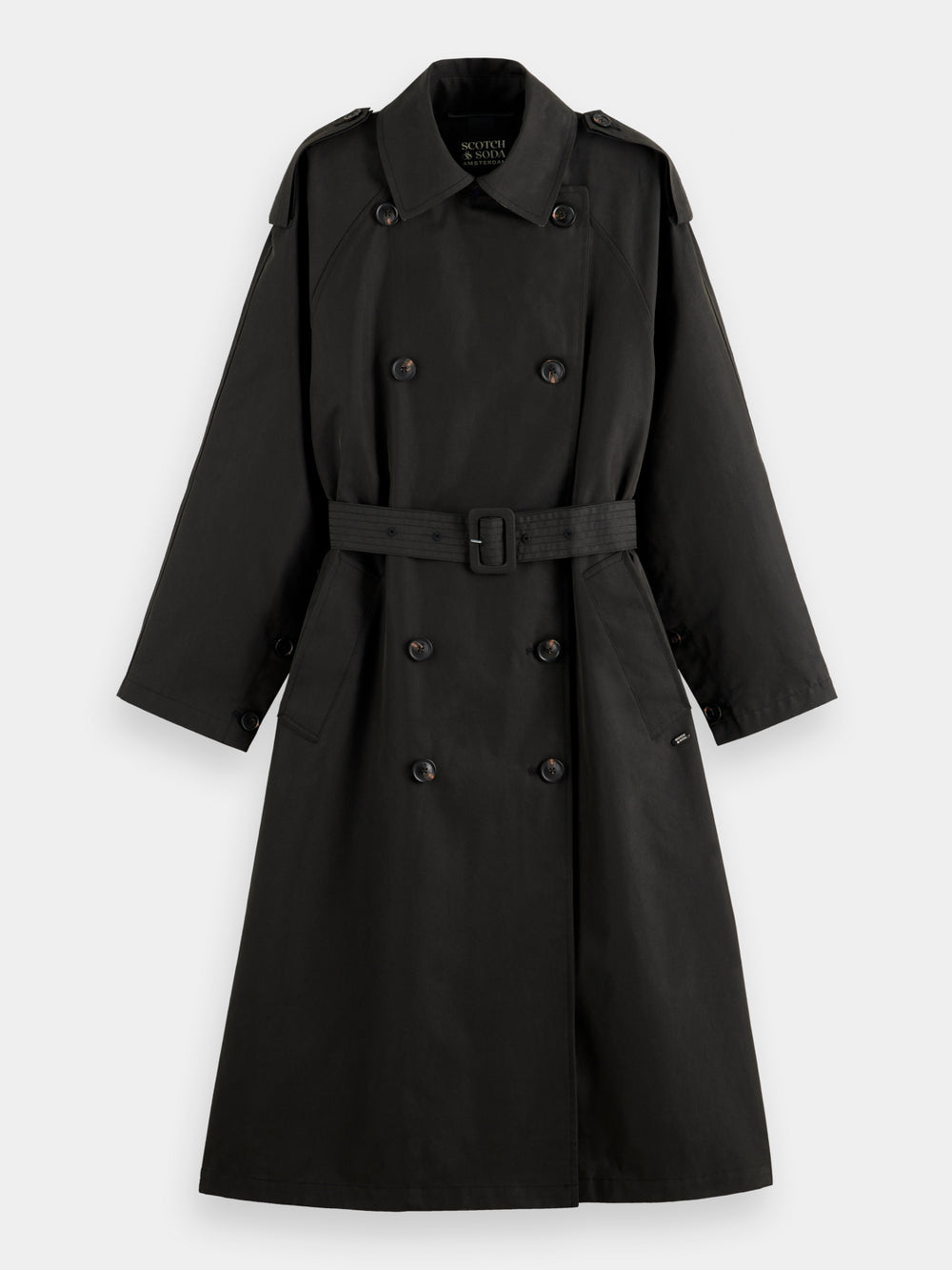 Oversized classic trench coat - Scotch & Soda AU