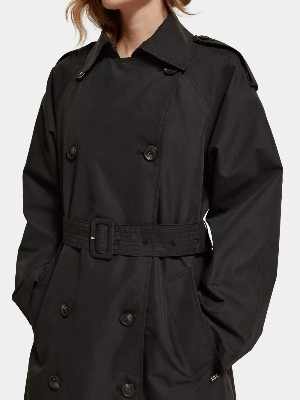 Oversized classic trench coat - Scotch & Soda AU