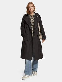 Oversized trench coat