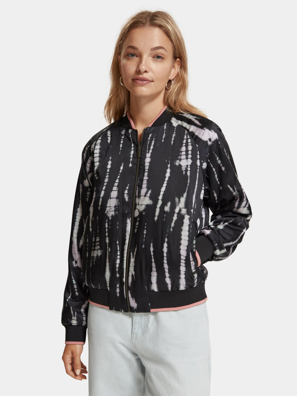 Reversible printed bomber - Scotch & Soda AU