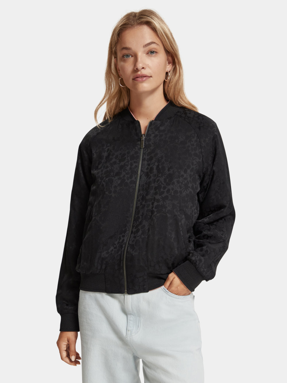 Reversible printed bomber - Scotch & Soda AU