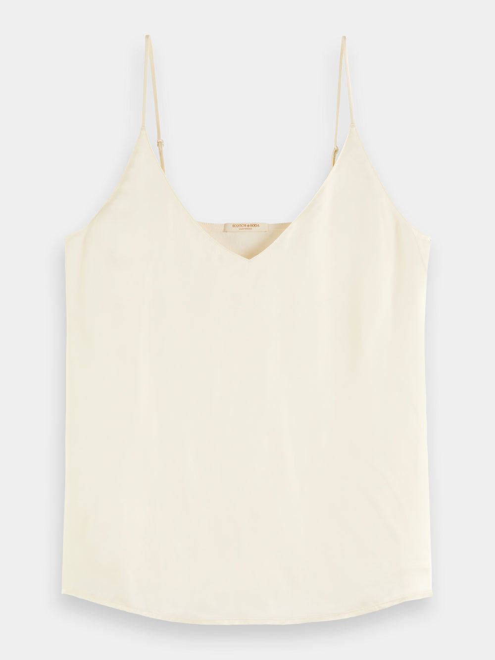 Jersey tank with woven front - Scotch & Soda AU