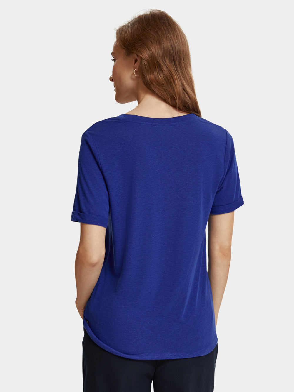 Regular-fit v-neck t-shirt - Scotch & Soda AU