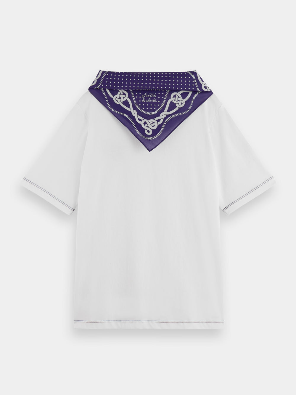 Bandana relaxed-fit t-shirt - Scotch & Soda AU