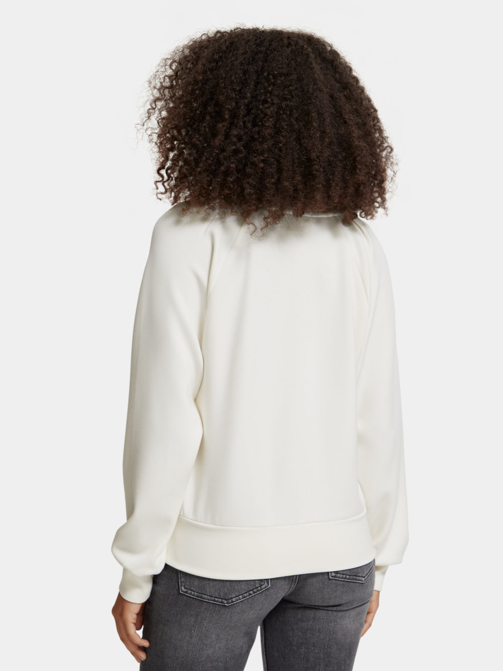 Pleated shoulder sweatshirt - Scotch & Soda AU