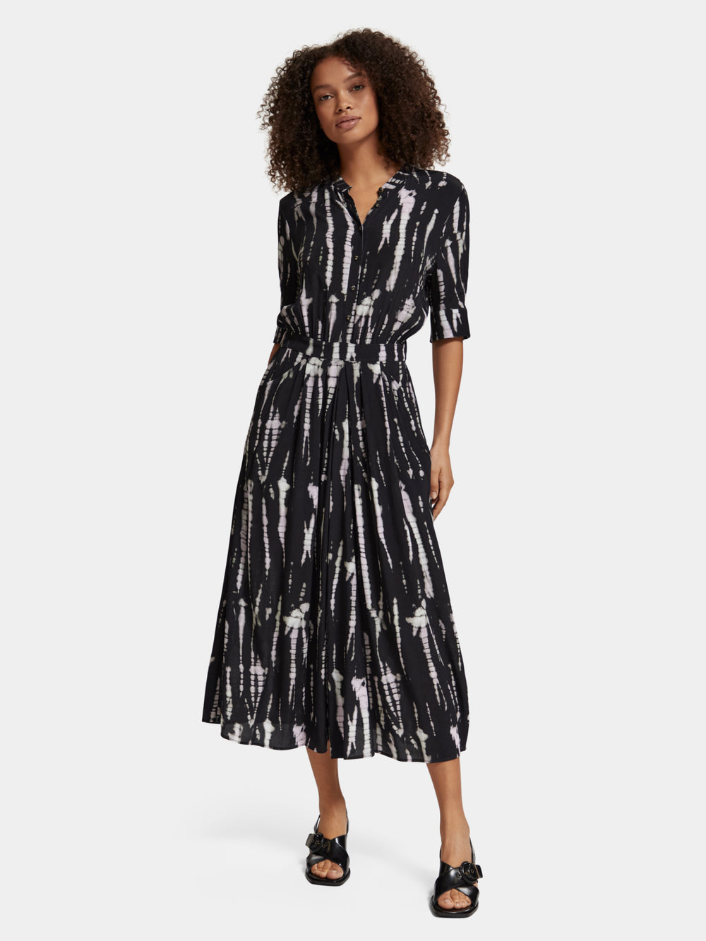 Printed midi dress - Scotch & Soda AU